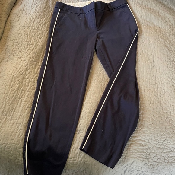 J. Crew tailored pinstripe Capri - Picture 1 of 4